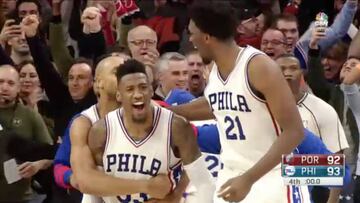 Resumen del Philadelphia Sixers - Portland Trail Blazers