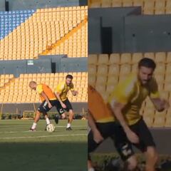 El golazo de Gignac en un entrenamiento: túnel a Guido y al ángulo