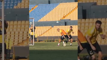 El golazo de Gignac en un entrenamiento: túnel a Guido y al ángulo