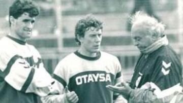 Di St&eacute;fano, con M&iacute;chel y Butrague&ntilde;o.