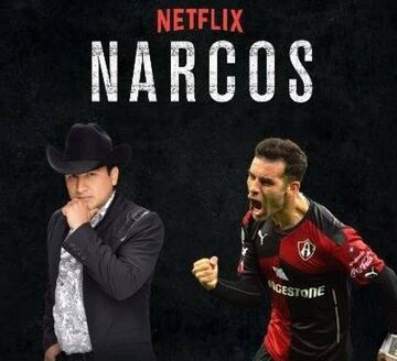 Luego de que el jugador de Atlas fuera relacionado con el narcotráfico, las redes sociales sacaron todo su ingenio.