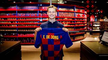 'De Jong' se presenta con el pulso ganado a Nike por su camiseta