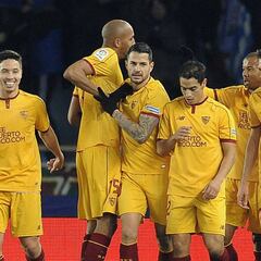 El Sevilla encuentra su mayor pegada en 10 años