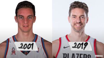 As¨ª han cambiado las estrellas de la NBA desde su a?o de rookie