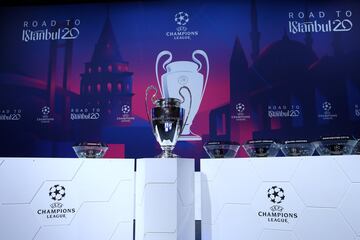 El sorteo de la Champions League en imágenes