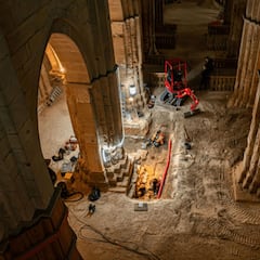 Hallan una bóveda repleta de cadáveres de hace 1.500 años