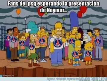 Los memes más divertidos del fichaje de Neymar por el PSG