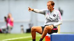 Thomas Tuchel en un entrenamiento