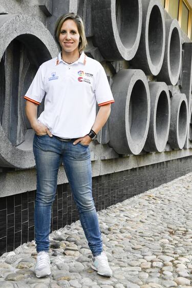 Teresa Portela, incombustible sobre la piragua