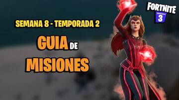 Fortnite Temporada 2: misiones de la Semana 8