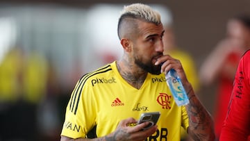 Vidal revela los ‘culpables’ de su fanatismo por Flamengo 