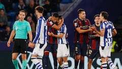 Levante 1-1 Real Sociedad: resumen, goles y resultado