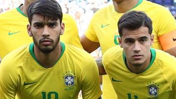 Coutinho no viajará con Brasil y Paquetá ocupará su lugar