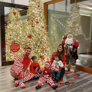 Así pasan las navidades los futbolistas