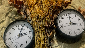 Varios relojes, a 20 de octubre de 2025, en Madrid (España). El presidente del Gobierno, Pedro Sánchez, ha propuesto este lunes en el Consejo Europeo acabar desde 2026 con el cambio de hora estacional, esgrimiendo que "ya no tiene sentido", que apenas ayuda a ahorrar energía y que incluso tiene "un impacto negativo" en la salud y en la vida de la gente. Esta semana se pasará del horario de verano al de invierno.
20 OCTUBRE 2025;ESPAÑA;UE;CAMBIO HORARIO;RELOJ;RELOJES;INVIERNO;VERANO;
Ricardo Rubio / Europa Press
20/10/2025