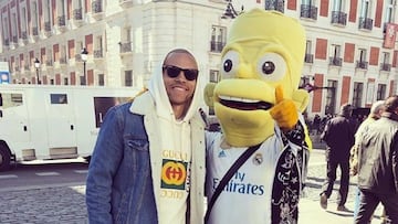 Barcelona fans' ire at Braithwaite Real Madrid Simpsons pic