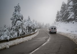 Alerta de la AEMET por nieve en España, en directo: dónde nieva y cortes de carretera por la borrasca Francis, última hora