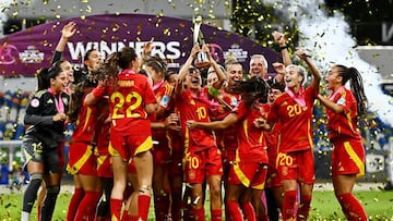 España, campeona de Europa femenina por cuarta vez seguida.