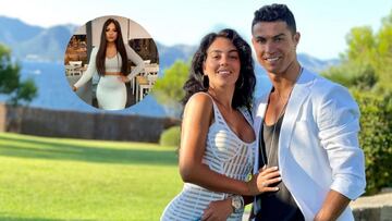 Imagen de Natacha Sof&iacute;a, Georgina y Cristiano Ronaldo.