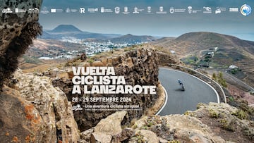 Cartel promocional de la I Vuelta Ciclista a Lanzarote