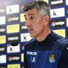 Alguacil: "Mendilibar es uno de los mejores técnicos de Primera"