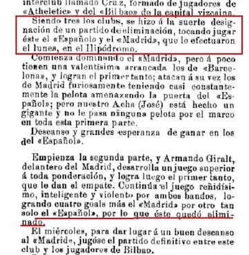 Los Deportes, 12 de abril de 1903.