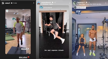 Así disfrutan en el Racing de las vacaciones de verano