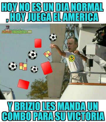 América mantuvo su invicto en la liga pero no en los memes