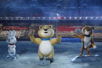 MASCOTAS DE SOCHI 2014