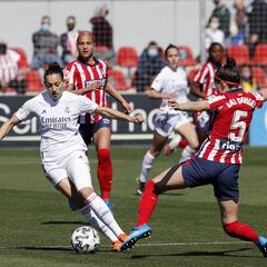Las mejores imágenes del Atlético - Real Madrid femenino