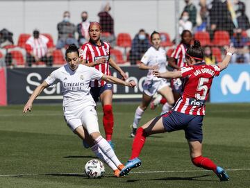 Las mejores imágenes del Atlético - Real Madrid femenino