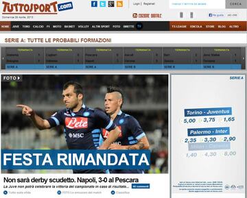 Portadas de la prensa extranjera