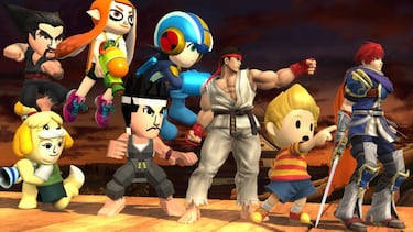Ryu y Roy se suman a los luchadores de Smash Bros
