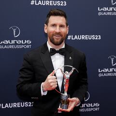 Lionel Messi and Carlos Alcaraz among the winners at the Laureus World Sports Awards