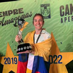Natalia Gaitán, campeona en México con Tigres