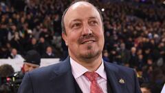 Ben&iacute;tez, durante un partido con el Newcastle.