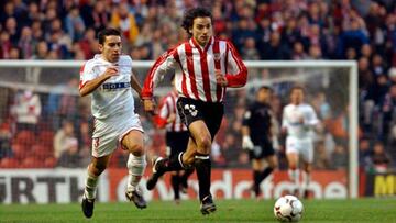 Javi González, en San Mamés