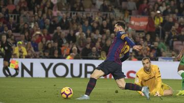¡Gol de Messi! anotó el gol a pase de Vidal