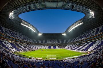 La afición dio color a la semifinal en el BBVA Bancomer