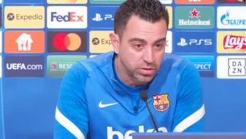 Rueda de prensa de Xavi Hernández previa al FC Bayern vs. FC Barcelona