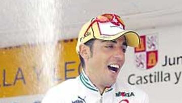 <b>VENCEDOR. </b>Perdiguero logró el triunfo final en la Volta a Cataluña.