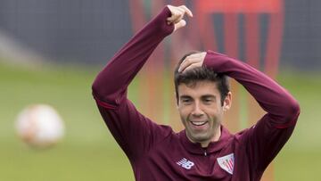 Markel Susaeta en Lezama.