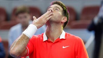 Del Potro arrasa y pasa a semis