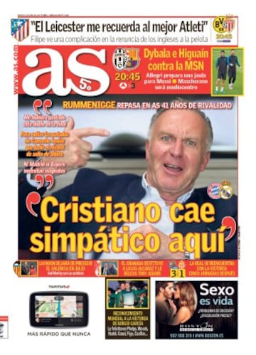 Las portadas de AS de abril