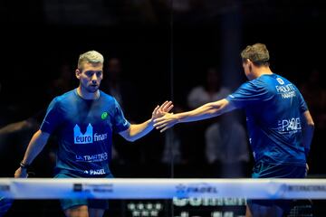 Martín Di Nenno Paquito Navarro durante un partido de la temporada.
