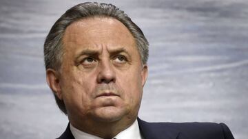 El Ministro de Deportes de Rusia, Vitaly Mutko.