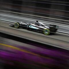 Mercedes llegó en Singapur a los 1.000 caballos de potencia