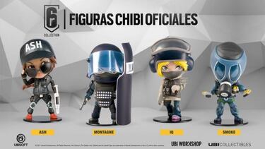Rainbow Six Siege trae la nueva colección de figuras chibi