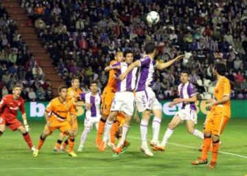 Las imágenes del Valladolid-Valencia