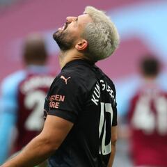 Agüero, seria duda para los partidos contra Paraguay y Perú